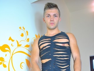 blonde young man alexx