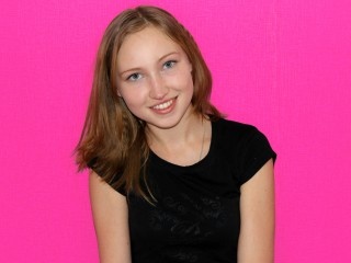 blonde teen bunny dancing