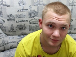 blonde young man arnold