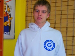 blonde young man collin