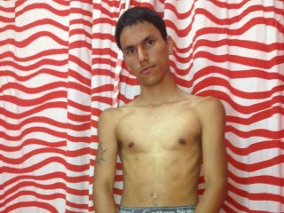brunette young man angel