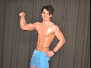 brunette young man sexyfreddy