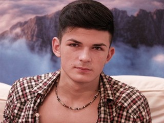 brunette young man stormy