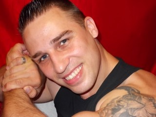 brunette uncutmuscle smoking