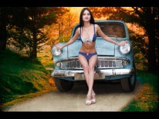 brunette teen kiranights dancing