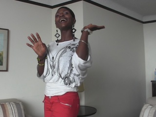 seductora africana chavala takes