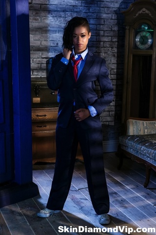 tomboy chick gorgeous formal