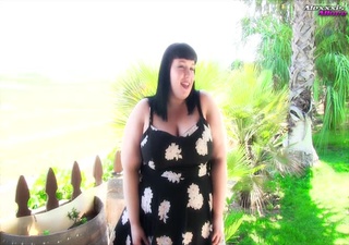 large babe black white