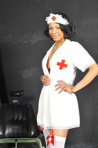 sexy nurse huge shemale