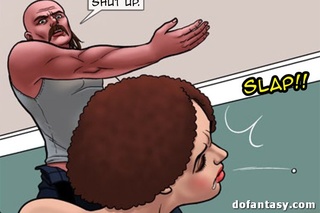 suspended amordazada dibujos animados esclava