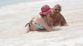 amateur, beach, mature, white