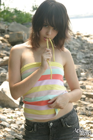 jóvenes nena pose sexy