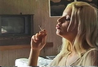 lovely blonde babe loves