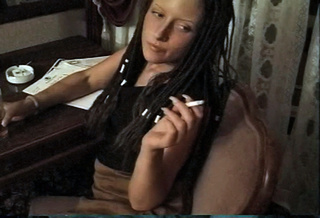 freaky young woman shows