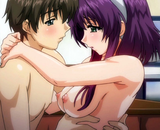 horny manga milf seduces