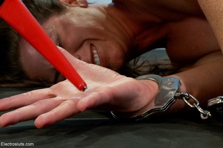 closeup shot shows stretched