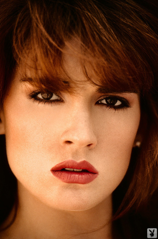 classy brunette model showing