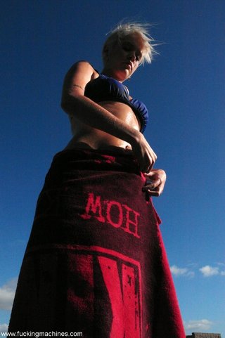 petite blonde honey enjoys