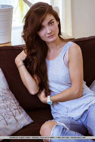 stunning brunette sizzling hot