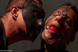 young man gagged fucked