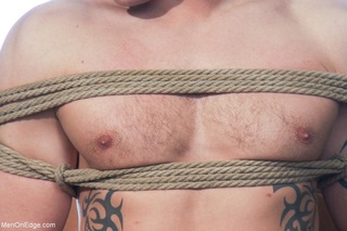 blindfolded gagged stud shitty