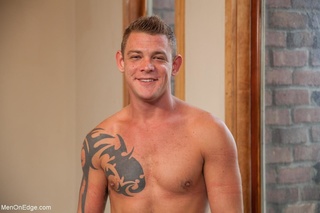 blindfolded tattooed hunk prostate