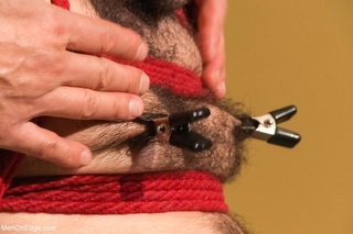 bearded gay hunk ready