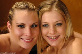 blonde cutie braces rammed