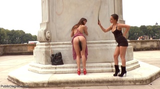 public nudity spanking prime