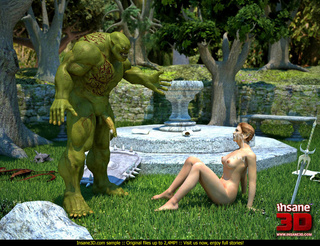 cachas verde troll polvo