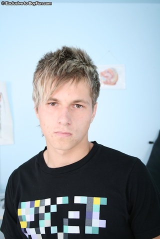 emo gay man stethoscope