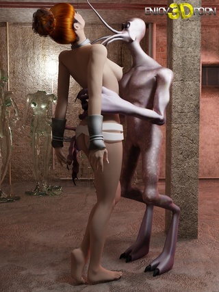 pelirroja nena sexual extraterrestre