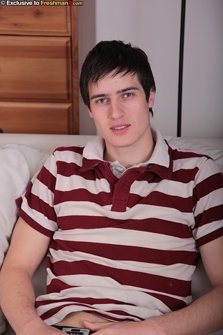 gorgeous stud sits white