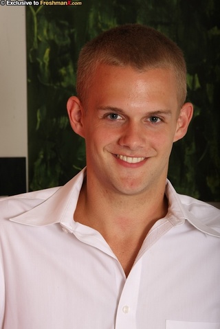 cute dude wearing white