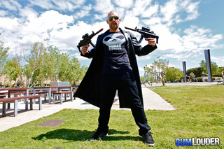 cachonda tío punisher disfraz