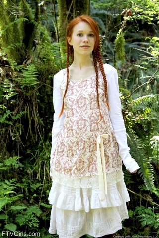 nature loving redhead boots