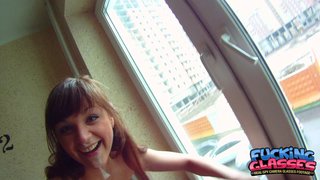 dirty young brunette hard