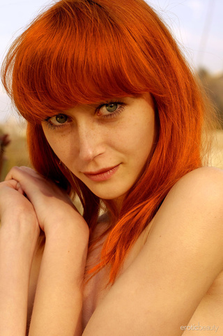redhead girl small tits