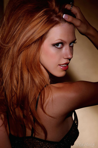 sweetest redhead small tits