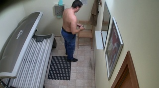 assed dude undressing showing