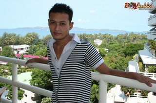 handsome asian pose stud