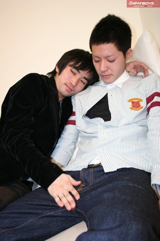 handsome japanese black jacket
