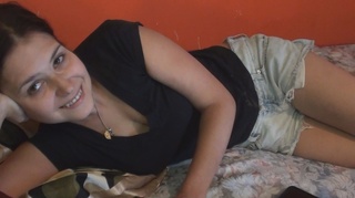 brunette innocent face fucking
