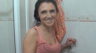 kinky slender brunette screwed