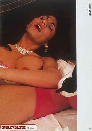 lusty babe indulging tits