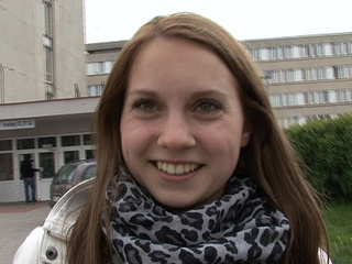 fair-haired chick scarf pissing