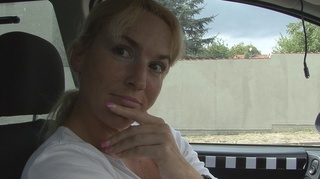 ponytailed rubias taxi-driver follada