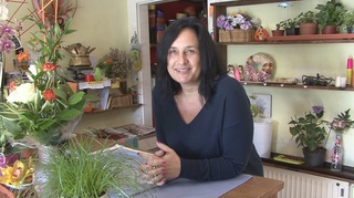 plump brunette mature florist