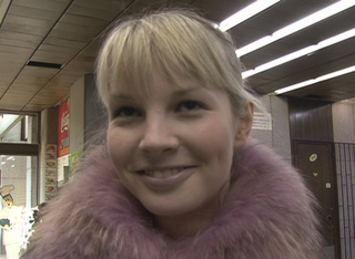 ponytailed blonde teen pink