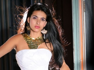 latin girl with nice
